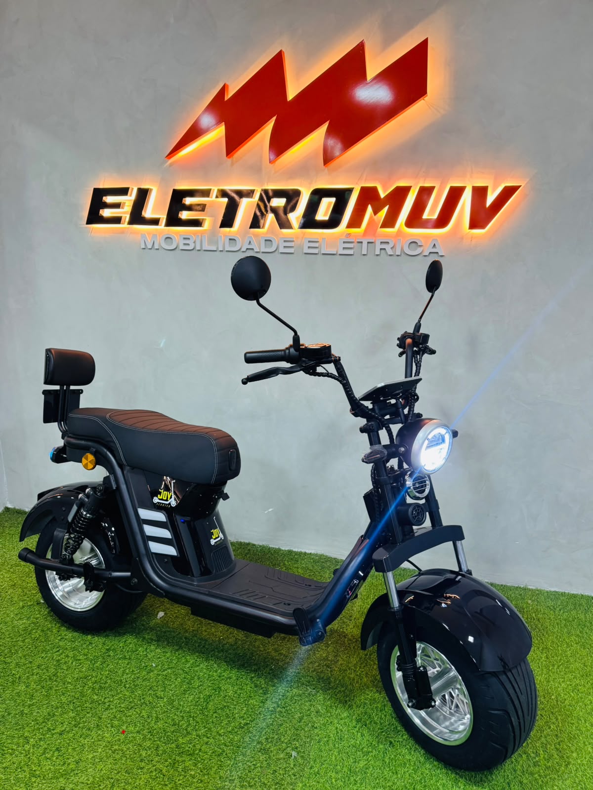 Scooter elétrica X12 Joy 1000W preta